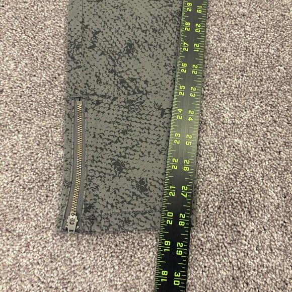 Banana Republic Womens Skinny Fit Pants Size 28 / 6 Gray Zip Hem Stretch NWT $79 - Picture 12 of 16